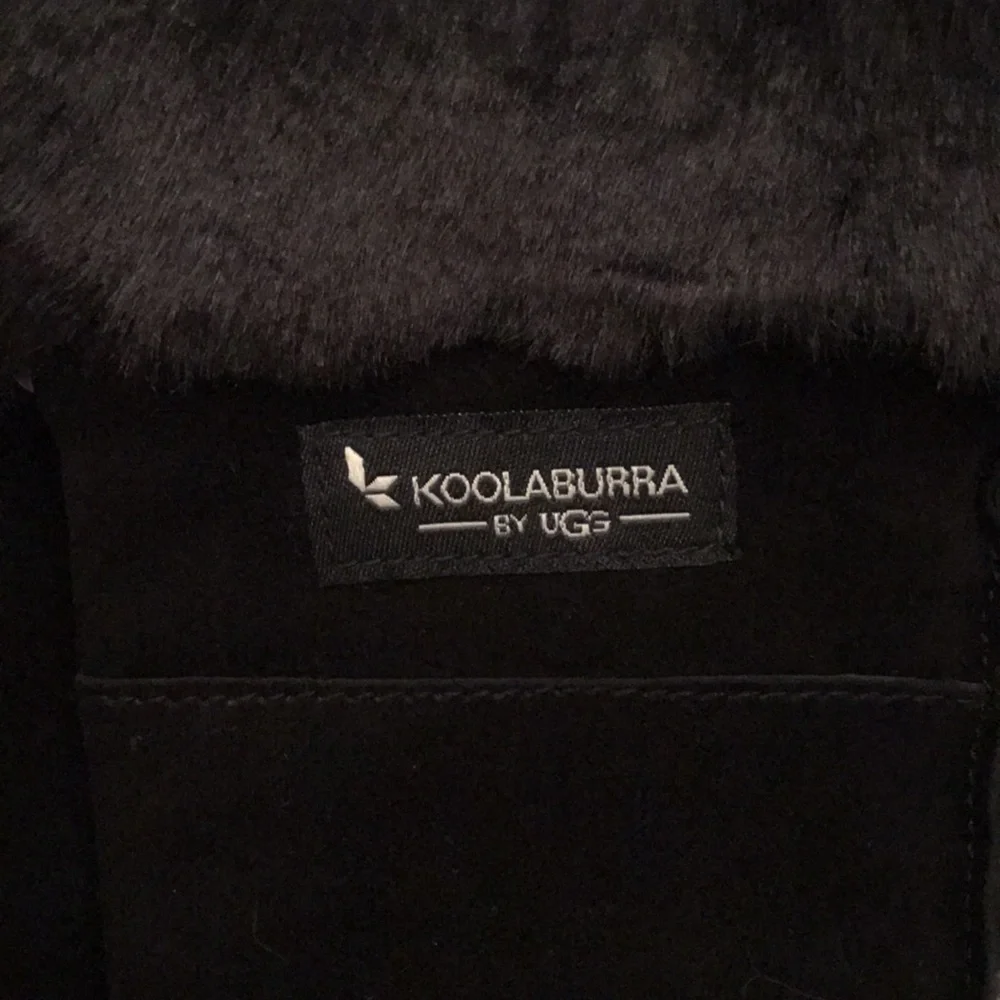 Brand New Koolaburra by UGG Water Resistant Black Suede Gloves
